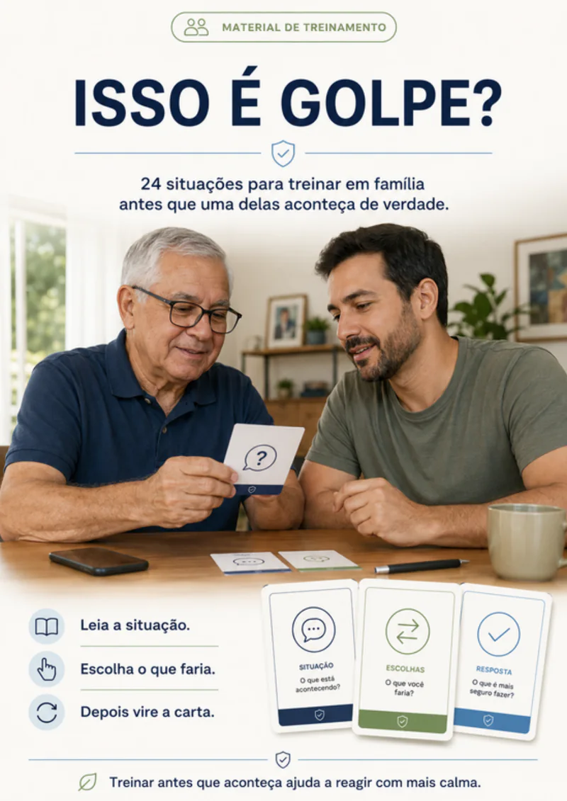 Capa do bônus Cartas “Isso é golpe?”