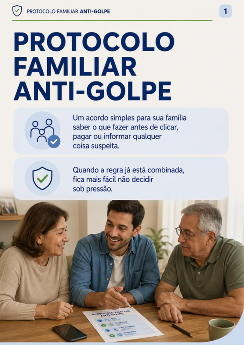Capa do bônus Protocolo Familiar Anti-Golpe